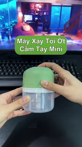 Máy Xay Tỏi Ớt Cầm Tay Mini Cổng Sạc Usb Tiện Dụng 🌶️ #mayxaymini #mayxaytoiot #mayxaycamtay 