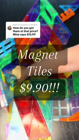 Replying to @cguevin The price went back up, but they haven’t changed this one yet!! Grab it below!! #toysforkids #toysoftiktok #toddlertoys #summertoy #tiktokmademebuyit #fypシ゚viral #tiktokshopsummersale #magnettoys 