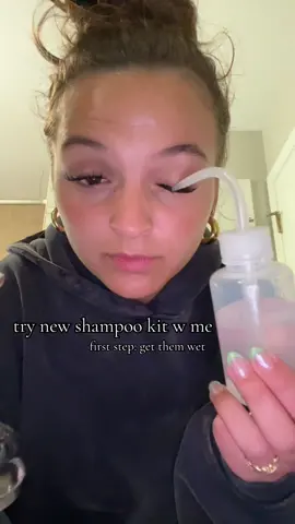 @Dedemiiiii @UCoolMeLashes #lashcleaning #fyp #lashclusters #DIY #athome 