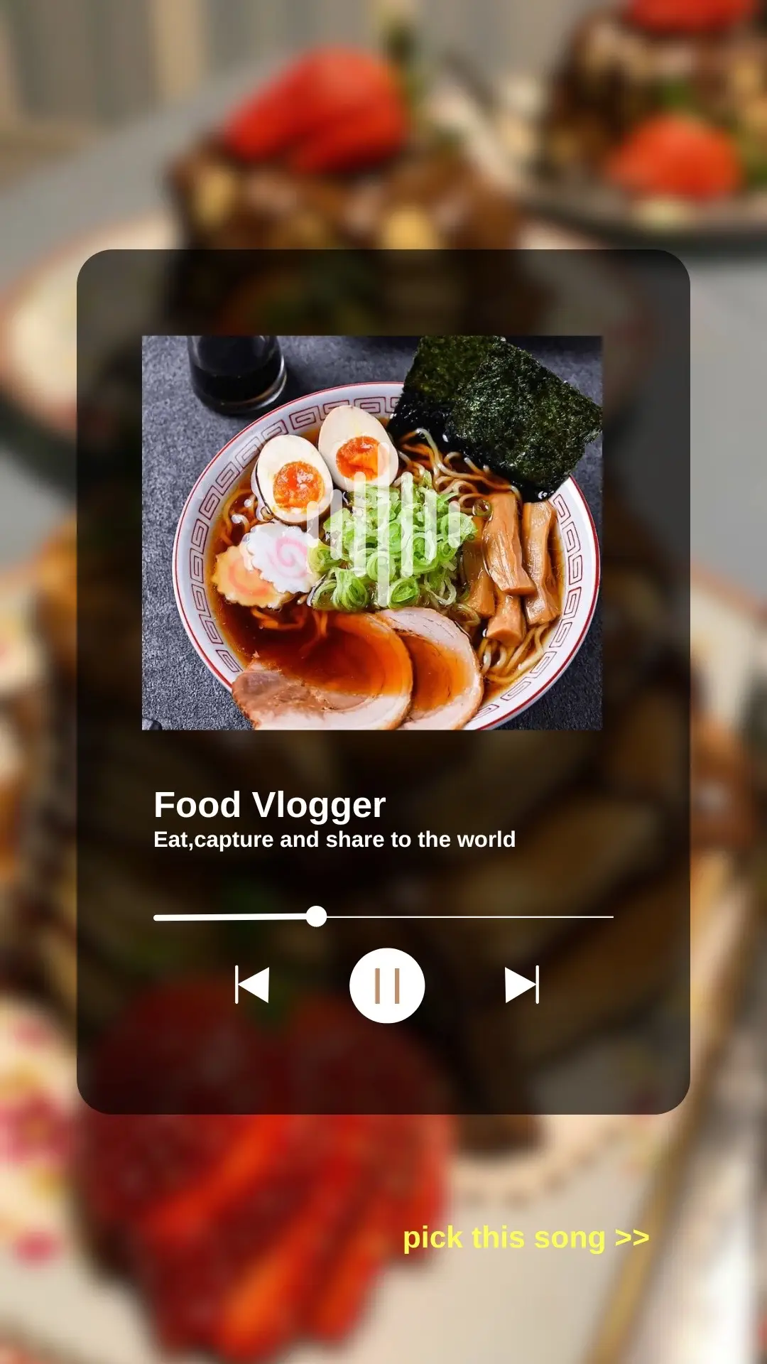 Hi Food vloggers, you need a background music for your video ? . This music going to make your clip FYP ! #fyp #soundviral #food #Foodie #foodtiktok #foodvlog #FoodLover #backgroundmusic  