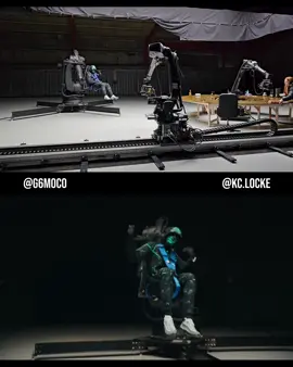 Behind-the-scenes split screen of Meekz’s “Mini Me’s” music video 🎥🤖 Directed by @KC Locke We used three robots to pull off a single, seamless shot: - Hercules for dynamic model movements with Meekz strapped in. - Stealth for the intricate table cloning sequence. - LongBoy to stitch everything together. Big thanks to @Swords & Eagles @Meekz for making this epic project happen! #G6MoCo #MotionControl #Filmmaking #BehindTheScenes
