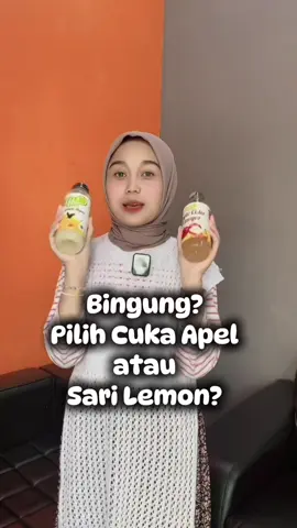 Pilih cuka apel atau sari lemon? Sekarang kamu ga perlu bingung, tinggal sesuaikan dengan kebutuhan kamu sehari-hari ya🥰 #lemovita #sarilemonlemovita #sarilemon #lemon #cukaapel #cukaapelsehat 
