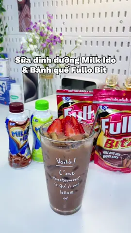 2sản phẩm này kết hợp lại ăn rất ngon luôn 😋 #Fullo #Milkido #Bitz #Sữa #ancungtiktok #xuhuong #viralvideo #thaothichriviu #trending #foryou #yummy 