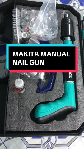 Makita manual nail gun ba hanap natin Order now Sa yellow basket #nailgun #makitatools #fyp 