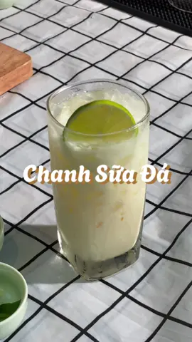 Chanh Sữa Đá🍋‍🟩 Món ngon tuổi thơ nè mn😍#chanh #viral #tiktok #phachenganhfnb #congthucphache #tuoithotoi 