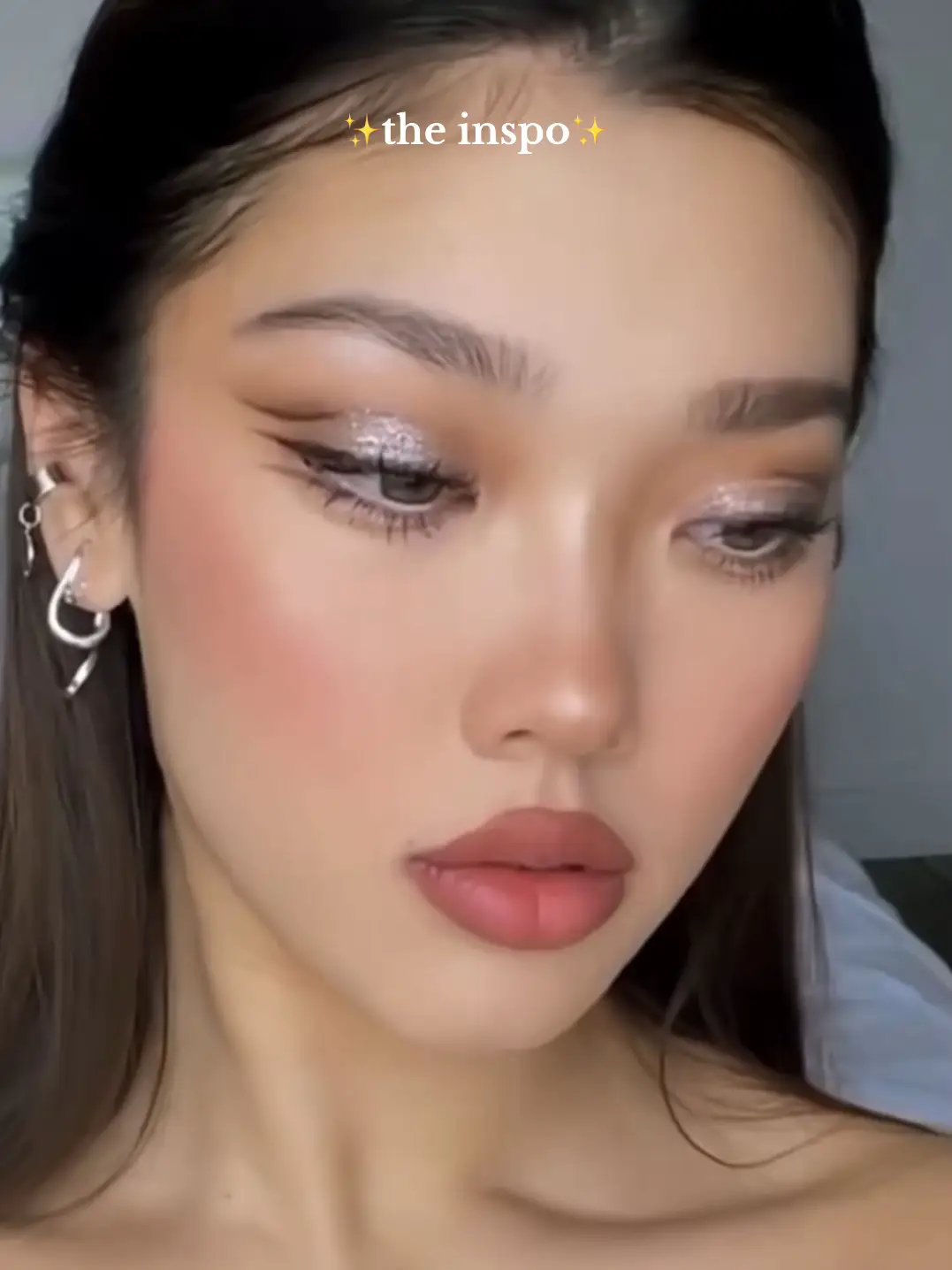 Love this easy and simple makeup look 😩🤌🏻✨ #asianmakeup #BeautyTok #makeup #beauty #makeuptok #makeuplook 
