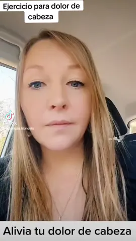 Ejercicio para aliviar dolor de cabeza  #dolordecabeza #jaqueca #dolorcerebral #cerebrosano #nohaydolor #sacatelosdolores #alivio #liberacion #programacionneurolingüística #estres #ansiedad #agotamiento #alfinesviernes  #cansancio #descansa #dulcessueños #duermebien 
