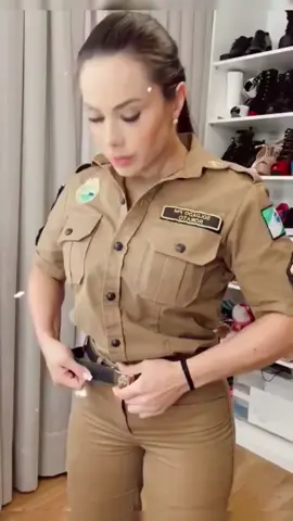 Arrume-se comigo versão PMPR #pmpr #pfem #guerreira #policial 