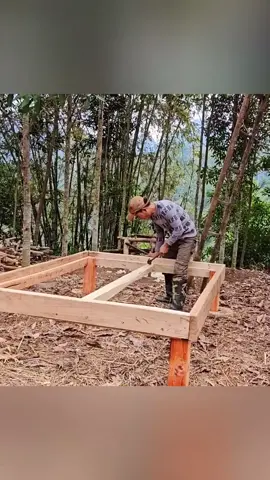 Proceed to builds large wooden house in a remote mountain area #betelhem #ideahouse #amazingconstruction #housetechnology #housedesign #building #betelhembushcraft #buildahouse #constructionworker #technology #fyp #foryou #viral #houseoftiktok 