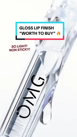 The wait is over! Introducing our top-tier formula dari OMG Gloss Lip Finish 💋✨  Rugi kalau sampai kehabisan, buruan checkout! #OMG #OMGNeverFade #NeverFadeBeauty  #NewOMGMattelast #GlossFinish #OneSwipeSlay 