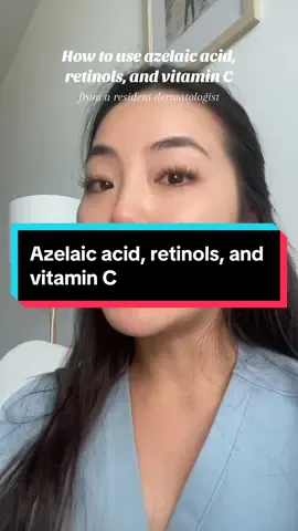 Replying to @Grace your skincare regimen doesn’t have to be complicated but here are ways to incorporate effective anti-pigment, anti-aging active ingredients into your skincare regimen!  #dermatologist #dermatology #skincare #skincareactives #azelaicacid #retinol #vitaminc #skincaretips #antiaging 