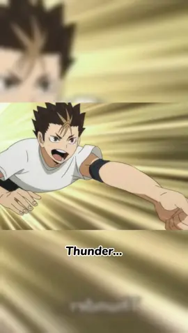 Rolling Thunder ~ Haikyu!! #haikyuu #anime #clip #fyp 