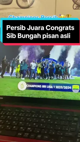 Alhamdulillah akhirnya juara persib bungah pisan asli, jepang reugreug biru 💙🥳🏆 #persibjuara #persibbandung #persibday #champions #liga1indonesia #barayavikingjapan🇯🇵🇲🇨 