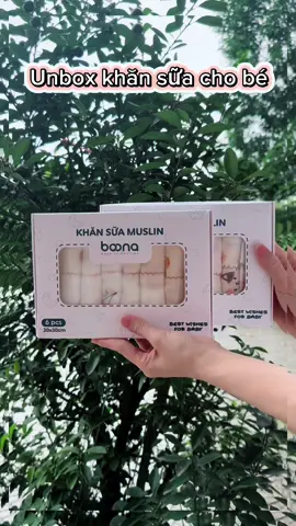 Khăn sữa xô Muslin Boona 😘😘#trending #xuhuong #capcut #mebimsua #khansuachobe #khansuaxomuslin #khansuaboona #fyp 