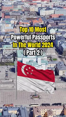 Top 10 Most Powerful Passports In The World 2024 - Part 2 #usa#america#world#powerful#passports#trendingtiktok#viraltiktok#fyp