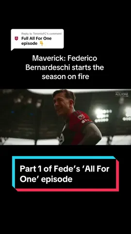 Replying to @TorontoFC Part 1 of this week’s All For One episode presented by @Bell Canada #torontofc #calcio #bernardeschi #Soccer 