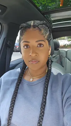 Not depressed, just needed to get my hair done🖤 #Braids #newhair #naturalhair #Summer #summervibes #therapy #fy #foryou 