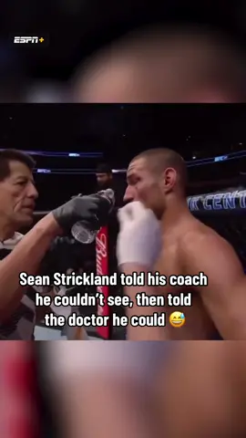 #SeanStrickland is wild for this 👀 #UFC #mma #ufc302 