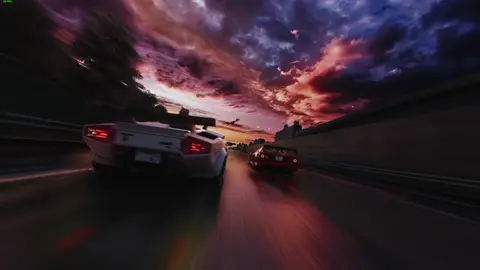 feel the 90s vibe lamborghini vs ferrari 🔥🚀 299km/h++ pilot 2@mathz.ac #assettocorsa 