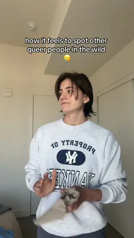 que the “do you you think they know we’re 💅 “ to my gf 