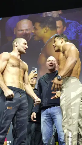 Two of the baddest middleweights in the game 😡🤬 #seanstrickland #paulocosta #UFC #mma 