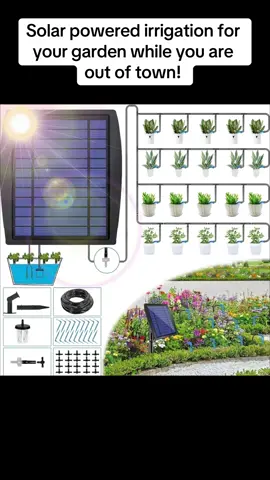 Have you used this?! Finding it to be the BEST thing ever! Keeping  plants fully watered if you go out of town! 🌱☀️ . #gardeninghacks #gardeningtipsforbeginners #gardeningtips 