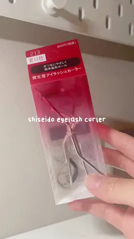perfect for asian eyes #fyp #shiseido #eyelashcurler 