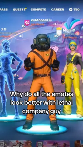 he's just a cute lil astronaut guy (I bought the bundle so fast I love lethal company so much😭) #fortnite #lethalcompany #newskin #fortnitenew #fortnitexlethalcompany #emote #fortniteskin 