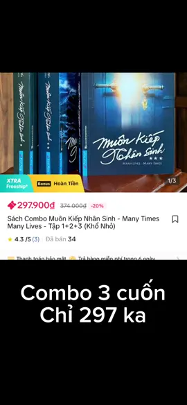 Đang flash sale á mọi người #tiemsachnhocuato #sach #muonkiepnhansinh #sachmuonkiepnhansinh #combosachmuonkiepnhansinh 