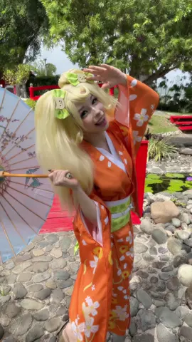 Summer days are finally here! ☀️ lets all Enjoy the moment!  - - - followe me on ig for more silly stuff and also to participate in a giveaway💕🫶  #hiyokosaionji#hiyokosaionjicosplay#danganronpa#danganronpacosplay#summervibes#firstofthemonth#japan#yukata#cosplay 