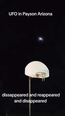 UFO sighting. It vanished and appeared after I stopped filming and reappeared again for a moment then gone. #3angelsmessages #parents #teachers #christainfellowshipministries #christiantiktok #Gallupthedoor #prescottpottershouse #CFM #chinle #ufo #UFO #paysonarizona #ET #tontobasin #angels #endtimes 