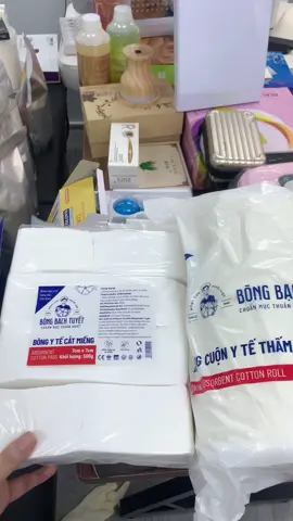 Bông Bạch Tuyết - loại cắt sẵn 500g và loại cuộn 1kg. Hàng có sẵn số lượng k giới hạn ##xuhuong #lamdep #thietbispa #shinspa #bongbachtuyet #bongyte #bongbachtuyetcatsan 