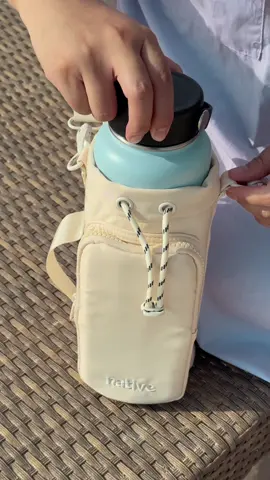 Never not bringing my @Native Shoes PH water bottle bag with me 🤍 #fypシ゚ #waterbottlebag #bottlebag #tumblerbag #nativeshoes 