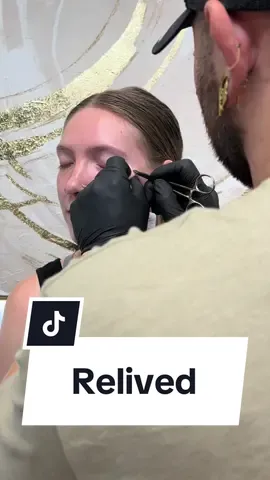 Relievd 😮‍💨and confused 🥴 #dermal #dermalpiercing #sufacepiercing #pierced #piercing #fyp #for 