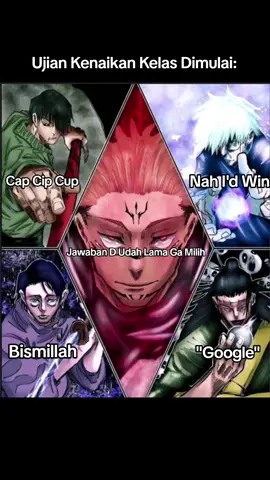 Untuk Nyata🗣️💯💯🔥🔥🔥‼️‼️‼️ #xyzabc#jujutsukaisen#fyp#meme #gojosatoru#sukuna#toji#yutaokkotsu #kenjaku 