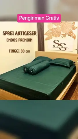 promosi gratis #promogratis Sprei Hotel Embos Premium Tinggi 30 cm Antigeser baru Hanya Rp80.100 - 106.800!