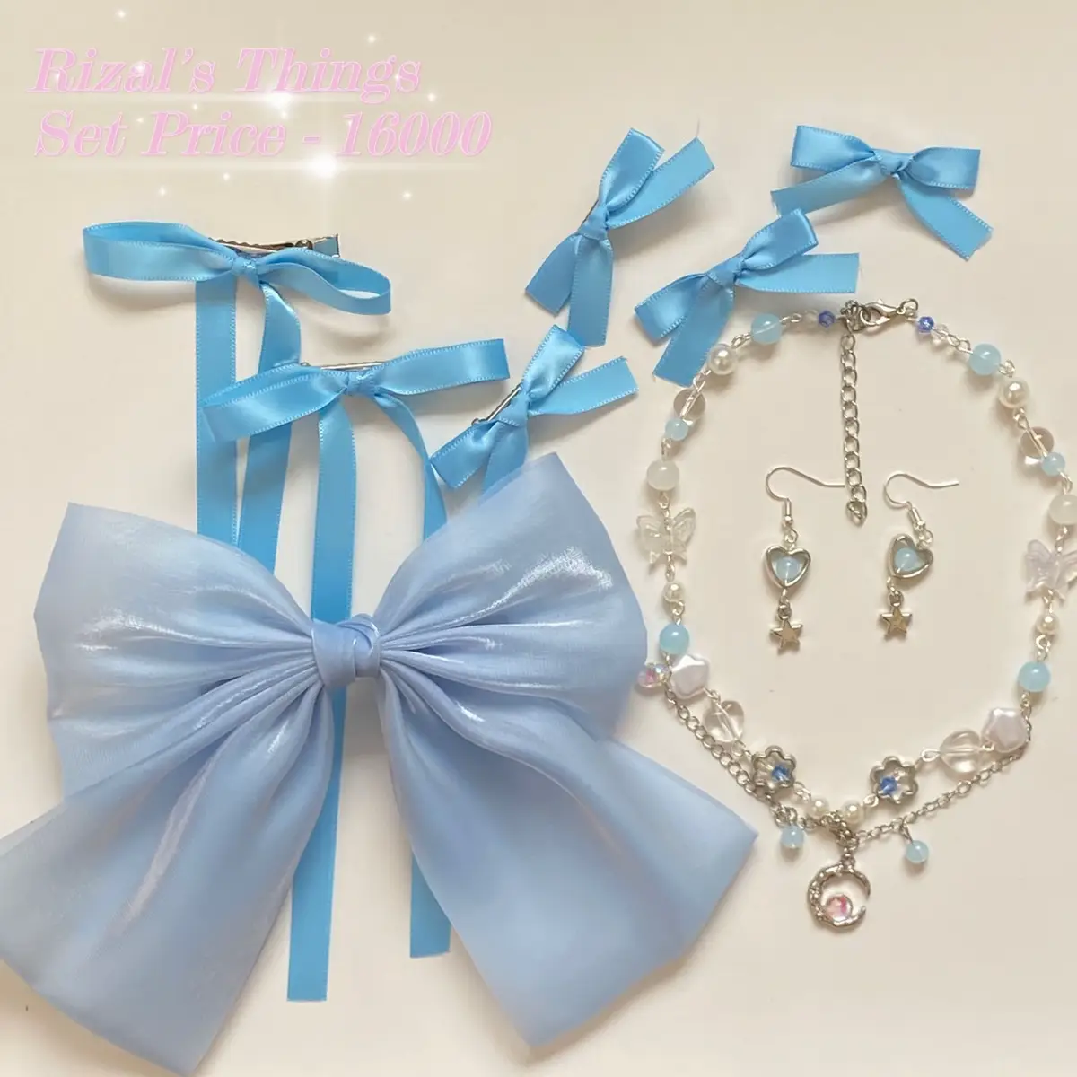 Include price and can order from Fb page Rizal’s Things  ⋆ ˚｡⋆୨ ʚɞ ୧⋆ ˚｡⋆#foryou #hairclip #fyp #coquette #handmade 