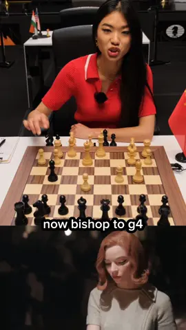have you seen this trap in The Queen's Gambit?  #chess #chesstok #gambit #thequeensgambit #nemo #fyp #foryoupage #trending #opening #chessgame #bethharmon 
