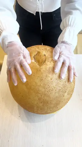 Giant Dumplings Ball 超巨大ゴマ団子 空心大麻球 🏠 麻辣大学 上野店（maradaigaku） 💵 ￥1,800：$11 🚃 上野駅：Ueno Station 📍 東京都台東区上野2-14-31 レイクサイドビル 7F (Lakeside Building 7F, 2-14-31 Ueno, Taito-ku, Tokyo) #longervideos #tiktokfood 
