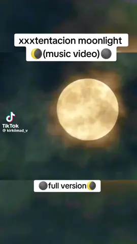 #musiclover #music #fyp #xxxtentacion #moonlight 