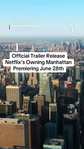 Official trailer release for Netflix’s OWNING MANHATTAN, premiering June 28th. After 12 years of selling real estate in New York, I decided to start my own company.  Welcome to the crazy, glamorous, and everything-in-between world of NYC real estate. Mark your calendars 🚀💙🤴