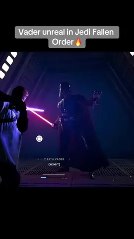 Vader in Jedi Fallen Order #starwars #jedifallenorder #cal #darthvader #starwarsfan #epic #battle #fyp #foryoupage 