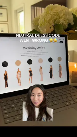 Like can you imagine if you went to a neutral dress code wedding and youre the only one in a beige dress 😭 #weddingguest #weddingguestdress #weddingdresscode #weddingguestdre #weddinginspo #weddingwebsite #weddingdresses #allblackweddingattire #blacktiewedding #neutraldress #greenscreen 