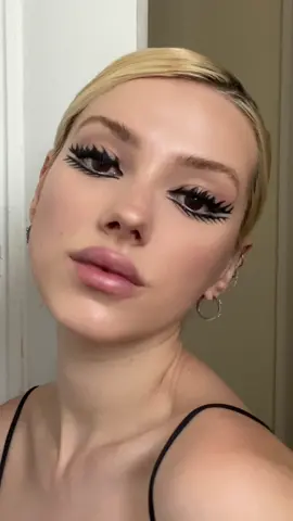 recreated the @Diorbeauty makeup look from the Dior SS18 Haute Couture show by @Peter Philips, creative and image director for Dior Makeup 💌 such a beautiful feathery eyeliner! AD products used:  diorshow stylo diorshow mono couleur couture in pearl star glitter and black, diorshow maximizer 4D (an amplifier lash primer & serum)  and my fav dior mascara, the diorshow iconic overcurl. #diorshow #diormakeup #makeup