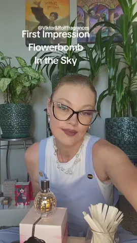 Stay Tuned for the updated full wear review.... #fragrance #perfumetiktok #perfume #new #foryou #flowerbomb #flowerbombinthesky #viktorandrolf #firstimpression #fragrancereviews 