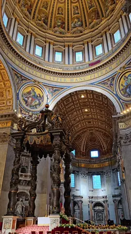 📍St. Peter's Basilica, Rome One of the largest and most famous churches in the world, located in Vatican City. Completed in 1626, the basilica was designed by renowned architects such as Michelangelo, who designed the iconic dome. The interior houses many artworks, including Michelangelo's Pietà and Bernini's baldachin. St. Peter's is a major pilgrimage site and the place where the Pope often celebrates Mass. The impressive facade and the vast square in front of it attract millions of visitors annually. #romeitaly #rome #stpietrobasilica #stpetersbasilica #visitrome #italia #italy 
