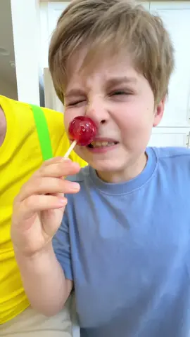 He did not like the taste of booger flavored lollipops 😂😂 #booger #hahaha #haha #fun #funny #funnyvideos #youtuber #foryoupage #tiktok #ronniesadventures #funnymoments #lollypop #lollipop #candy #funnyactors #acting #actors #kidsactor #funnykids #kidsoftiktok #tiktok 