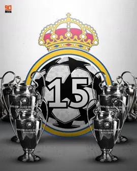 Real Madrid! 15 🤯🏆 #RealMadrid #15 #ChampionsLeague 