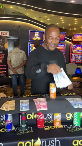 Match the can Challenge at the Goldrush Ballito Junction Mall with customers #dalaucrew #goldrushbingo 