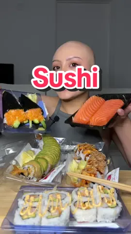who likes sushi?   #sushi #mukbang #fypシ゚viral #Foodie #review #asmrsounds #sushiroll 